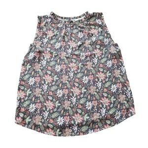LOFT Outlet - Sleeveless Floral Ruffle Shell Top - XL Retails $44.99